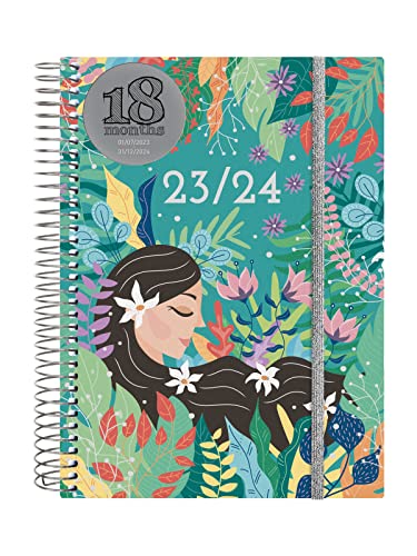 Finocam - Agenda Espiral 18 Meses 2023 2024 2 Días Página... - Musique & Instruments en promo à 5.00€