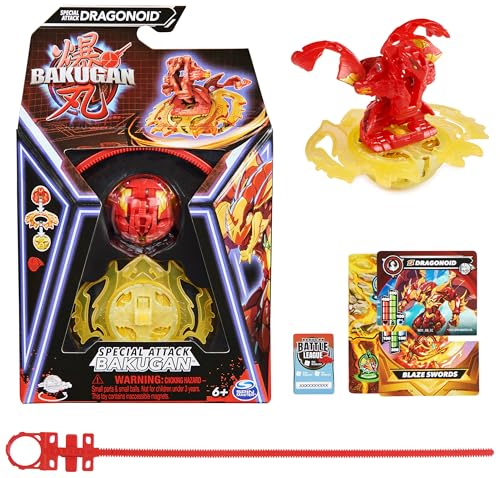 BAKUGAN, Special Attack Dragonoid, Spinning Collectible... - Jouets & Jeux en promo à 2.30€