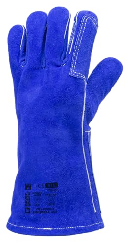 Coverguard Lot de 6 paires de gants croûte vachette bleu... - Bricolage & Outils Amazon France à 17.58€