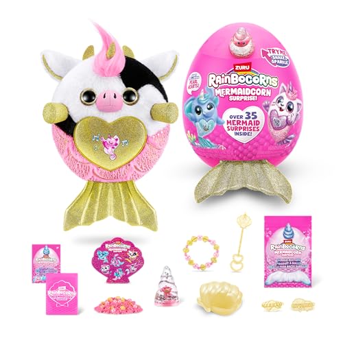 Rainbocorns Mermaidcorn Serie 7 Mucca - Peluche da... - Toys & Games Amazon Italy à 11.60€