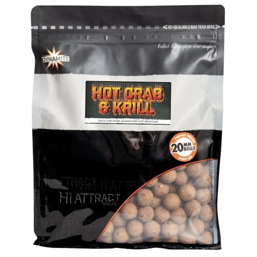 Dynamite Baits Bouillettes Big Fish Hot Crab - Krill... - Auto & Moto Amazon Royaume-Uni à 12.65€