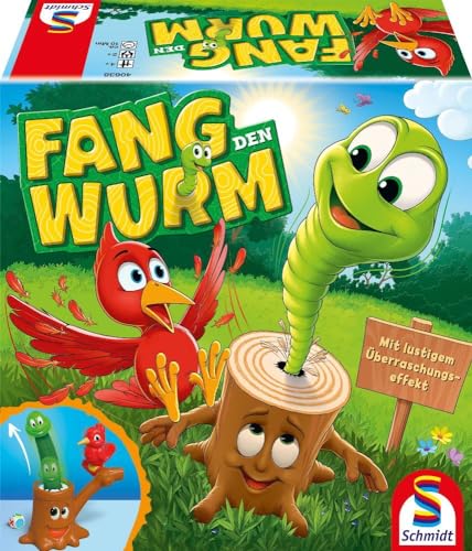 Schmidt Juegos 40638 Fang den Wurm, Juego de acción en 3D - Jouets & Jeux Amazon Espagne à 8.99€