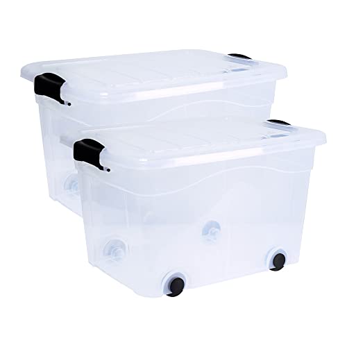 Siena Home Anzio - Caja de almacenaje (60 L, 2 unidades... - Amazon Espagne à 52.02€