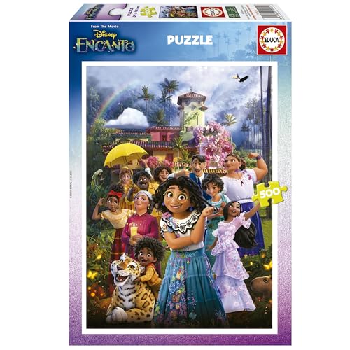 Educa - Disney Encanto | 500 pièces Puzzle. Mesure : 34 x... - Jouets & Jeux Amazon France à 6.59€