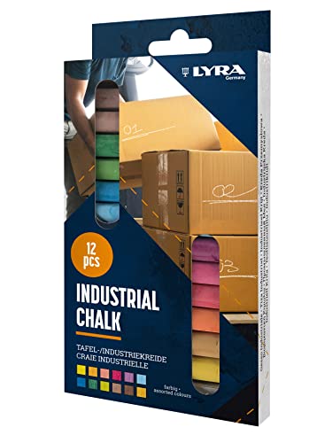LYRA Gessetti industriali, colorati, confezione da 12... - Réduction -78% à 14.30€