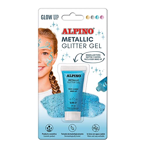 Metallic Glitter Gel Alpino Fiesta color azul | Gel... - Home & Kitchen Amazon Spain à 2.35€