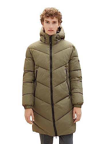 TOM TAILOR Denim Uomo 1037389 Parka, 10415-Dusty Olive... - Mode & Vêtements Amazon Italie à 29.59€