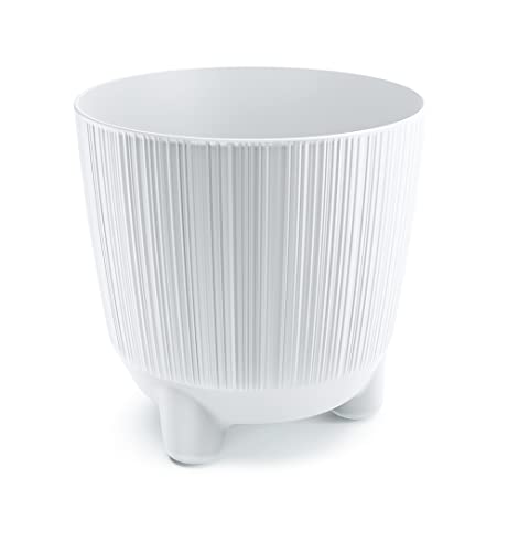 Macetero acanalado - 10,5 x 10,7 cm - Macetas para interior... - Jardin & Extérieur Amazon Espagne à 1.27€