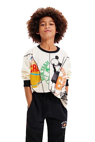 Desigual TS_Roy, 1021 Off White, 3/4 - Amazon Allemagne à 8.03€