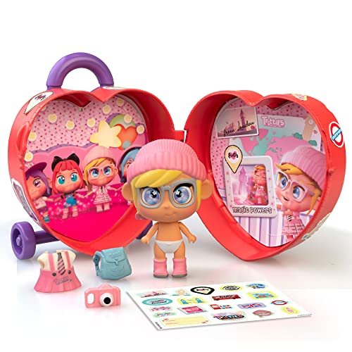 Trotties Mini Lucy avec Chariot et Petite Valise, 1 poupée... - Jouets & Jeux en promo à 10.06€