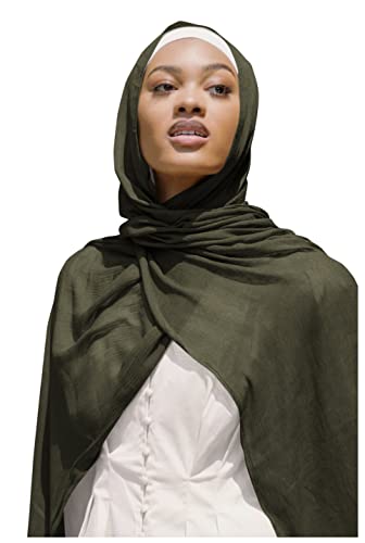 Txameru Bufanda hiyab para mujer, rayón musulmán arrugado... - Home & Kitchen Amazon Spain à 9.68€
