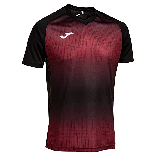 Joma Camiseta Manga Corta Tiger v Negro Burdeos - Amazon Espagne à 11.67€