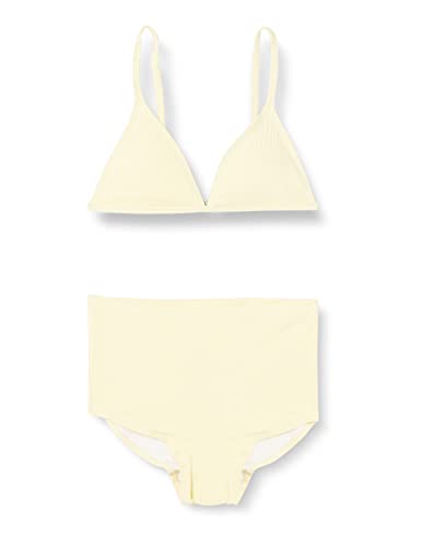 NAME IT Mädchen Nlfzindulle Rib Bikini, Pastel Yellow... - Amazon Allemagne à 6.67€