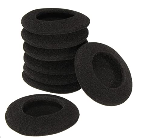 2 SPUGNA NERA PER CUFFIE 50mm copertura ricambio protezioni... - High-Tech & Électronique Amazon Italie à 1.80€