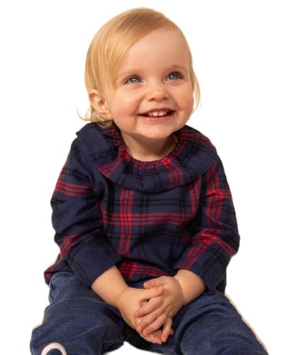 Petit Bateau Blusa de manga larga para Bebé-Niñas, Azul... - Sports & Fitness en promo à 21.18€