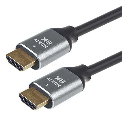 Maclean Cable HDMI 2.1 4K 120Hz 3D UHD HDR, 1,5 m, 8K... - High-Tech & Électronique Amazon Espagne à 7.82€
