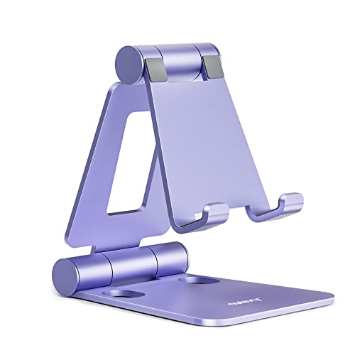 Nulaxy Adjustable Phone Stand for Desk, Foldable Mobile... en promo sur Amazon