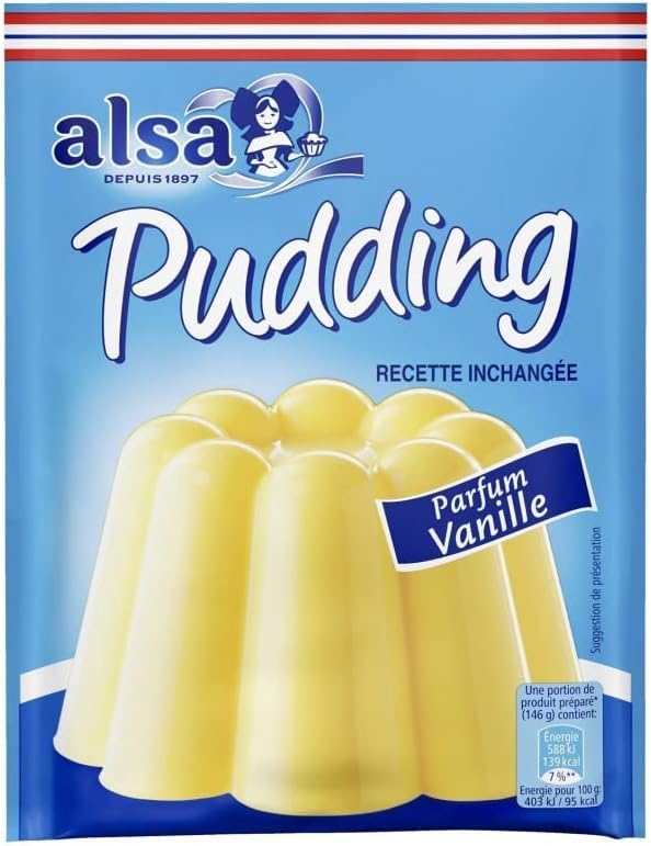 Alsa Pudding Vainilla X3 125 g - Épicerie Amazon Espagne à 1.39€