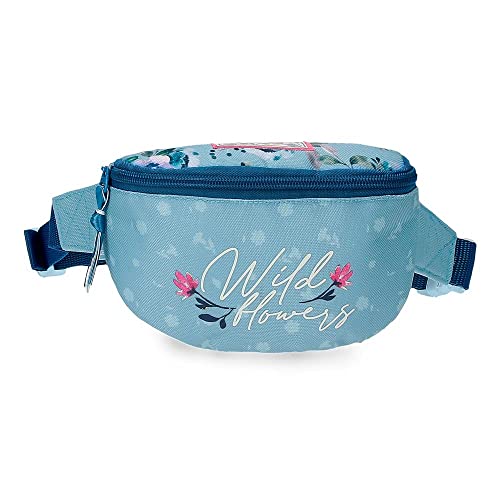 Movom Wild Flowers Small Blue Fanny Pack 27x11x6,5 cms... - Garden & Outdoor Amazon UK à 4.15€