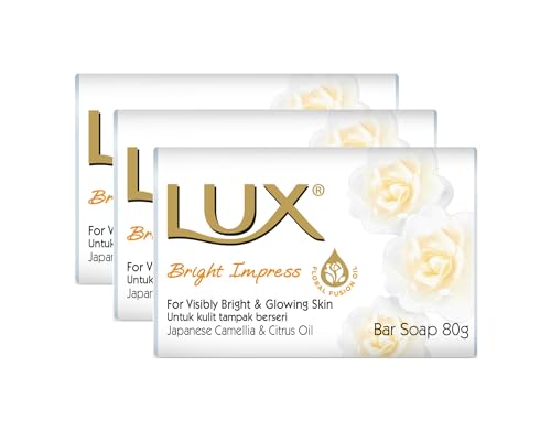Lux Bright Impress Lot de 3 barres de savon à l'huile de... en promo à 2,69€ (-61%) sur Amazon FR