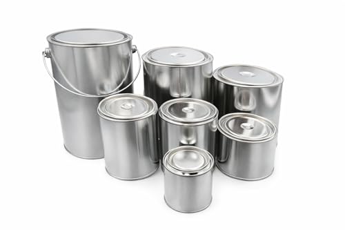 Barattoli in latta vuota per vernici e solventi con... - Bricolage & Outils en promo à 1.70€