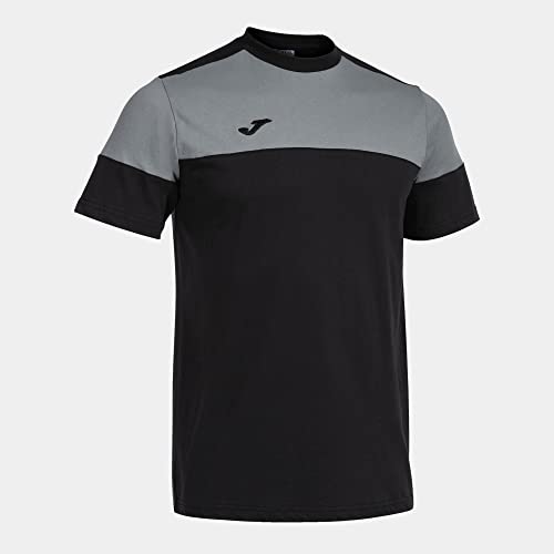 Joma Camiseta Manga Corta Crew v Negro Gris - Mode & Vêtements en promo à 7.99€
