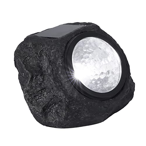 Lámpara solar LED de piedra, luz solar LED de plástico.... - Jardin & Extérieur Amazon Espagne à 3.90€