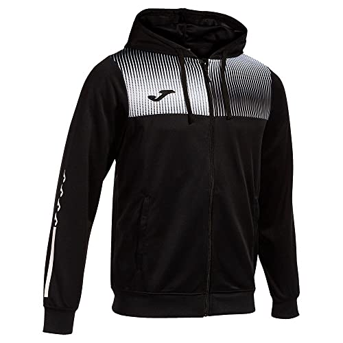 Joma Jacke mit kapuze mann Eco Supernova schwarz weiss - Bon plan à 18.60€