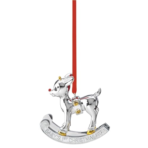 Lenox 894465 Décoration de Noël Rudolph Le Renne au Nez... - Bébé & Puériculture Amazon France à 12.84€