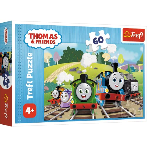 Trefl - Thomas & Friends, Tom in Viaggio - Puzzle da 60... - Jouets & Jeux Amazon Italie à 5.99€