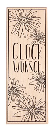 Rayher Stempel /''Blütenmeer-Glückwunsch/'', 4x11cm... - Maison & Cuisine Amazon Allemagne à 10.02€