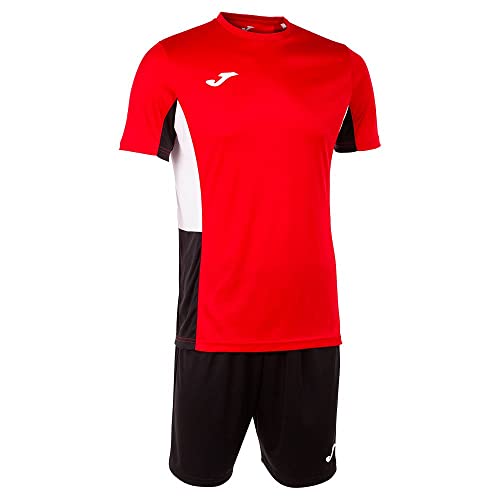 Joma Set uomo Danubio II rosso nero bianco - Bon plan à 10.99€