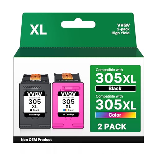 VVQV Lot de 305 Cartouches d'encre XL 305XL de Rechange... - Home & Kitchen Amazon France à 37.50€