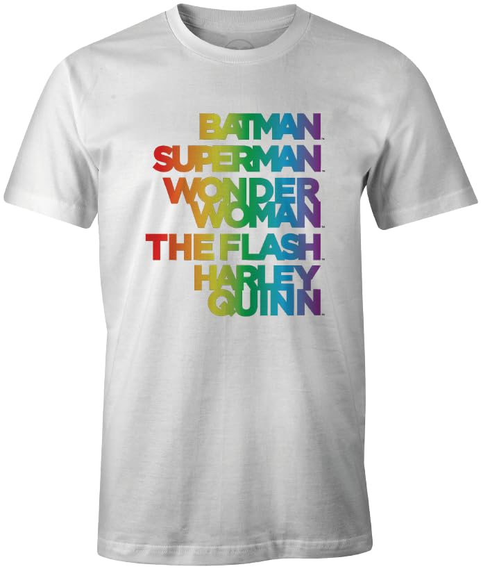 dc comics - Camiseta para Hombre, Blanco, XL - Mode & Vêtements Amazon Espagne à 7.48€