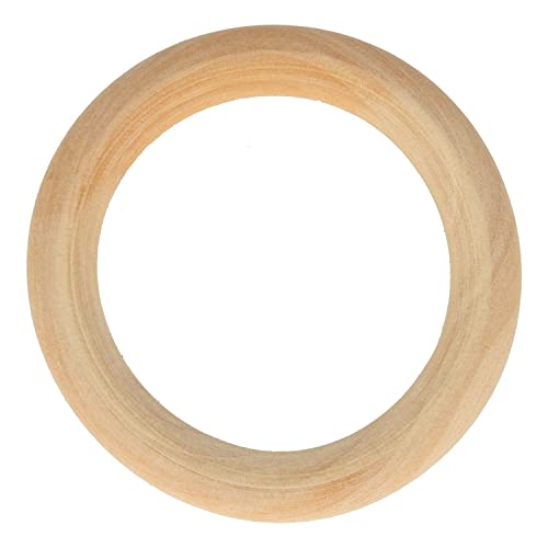 Artemio 3 Ringe aus Holz 7 cm - Loisirs Créatifs Amazon Allemagne à 2.05€