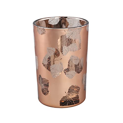 PTMD Portacandele Mexxy - 12 x 12 x 18 cm - Vetro - Marrone - Maison & Cuisine Amazon Italie à 11.61€