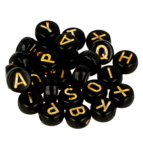 Artemio 11060775 300 cuentas alfabéticas, negras - Amazon Espagne à 5.28€