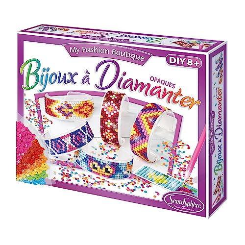 Sentosphère 3932530 Kit de Bricolage Diamant Bijoux Mat Kit... - Loisirs Créatifs Amazon France à 19.36€