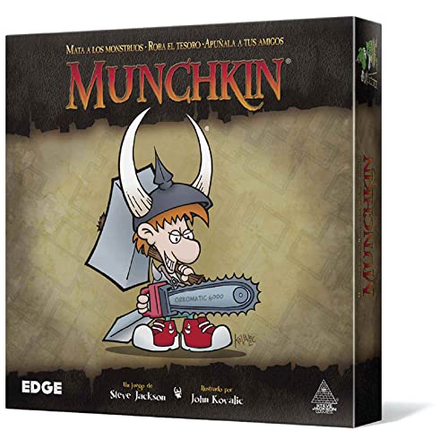 EDGE Studio | Munchkin | Jeu de Cartes | Tuez Les Monstres... - Jouets & Jeux Amazon France à 18.36€