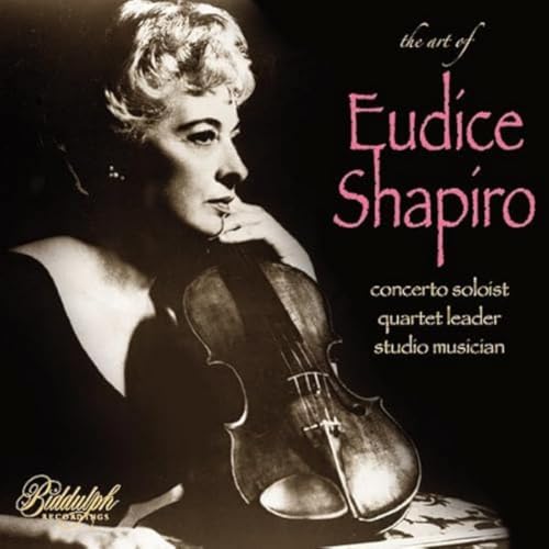 Art of Eudice Shapiro/Concerto Solist/Quartet Leader - Jouets & Jeux Amazon France à 13.20€