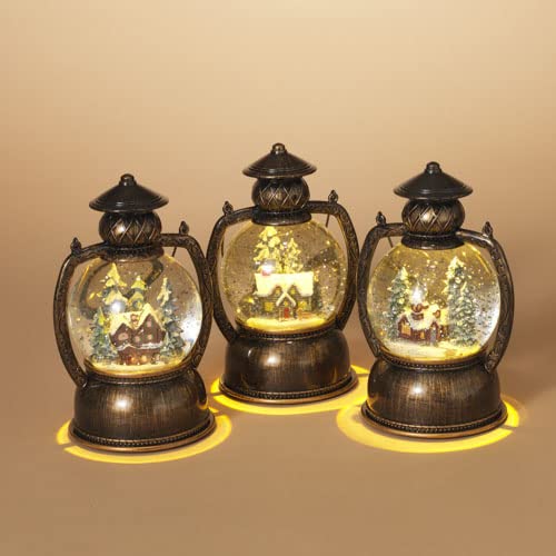 Gerson 7.8" H B/O Lighted Spinning Water Globe Lantern, 3... - Maison & Cuisine Amazon Royaume-Uni à 15.60€