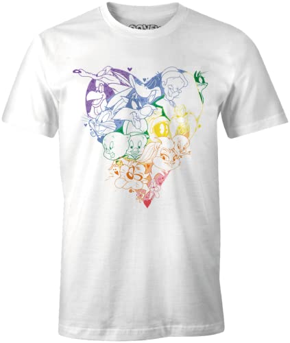 cotton division Meloonets111 Camiseta, Blanco, XL para... - Sports & Fitness en promo à 6.92€