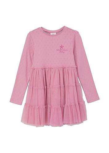 s.Oliver Mädchen 2133889 Kleid kurz, 4350 pink, 92 - Amazon Germany à 12.28€