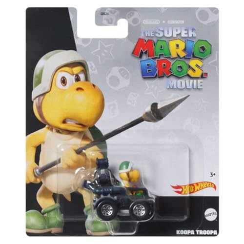 Coche de Juguete Hot Wheels Super Mario Movie Koopa Troopa... - Jouets & Jeux Amazon Espagne à 19.34€