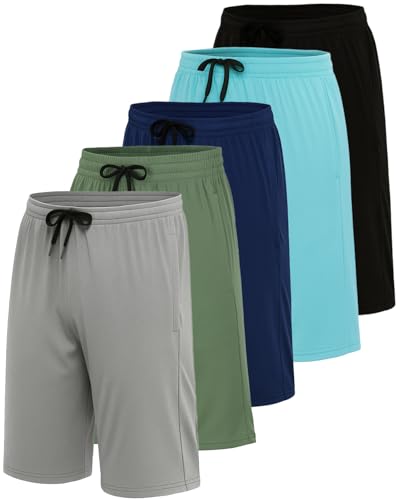 Real Essentials - Paquete de 5 Pantalones Cortos Deportivos... - Home & Kitchen Amazon Spain à 30.66€
