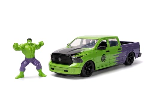DODGE RAM 1500 PICK-UP WITH HULK FIGURE MARVEL AVENGERS... - Jouets & Jeux Amazon France à 29.30€