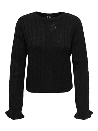 ONLY Onltia LS Cable O-Neck BF Knt Maglione da Donna, Nero... - Tech & Electronics Amazon Italy à 18.14€