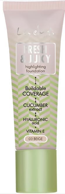 LOVELY. Fondotinta Fluid Fresh and Juicy Foundation nr3... - Beauty & Fragrances Amazon Italy à 3.86€