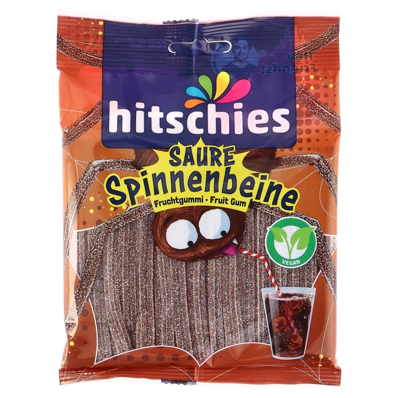 Hitschies Saure Spinnenbeine, Cola, 125 g - Épicerie en promo à 0.89€