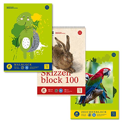 Staufen Green zestaw artystyczny DIN A4 z 1 blokiem... - Amazon Espagne à 4.88€
